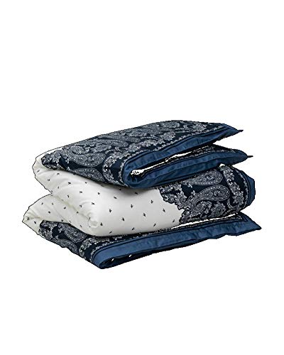 GANT Bandana Paisley Bettdeckenbezug einzeln Farbe Yankee Blau Größe 135x200cm