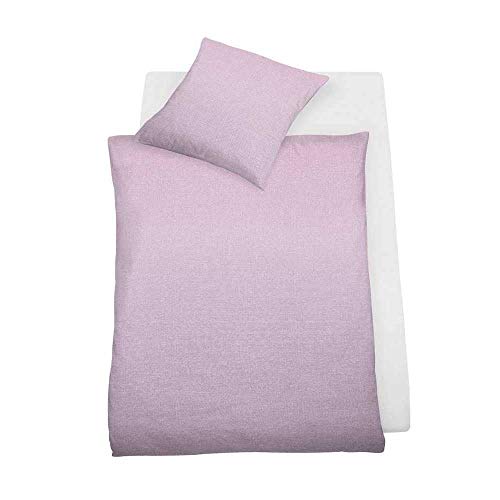  Mako Satin Bettwäsche Select | 398 perlrosa   135 x 200
