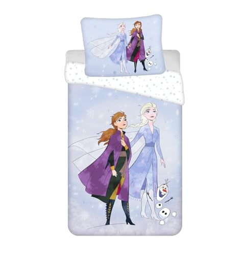 CR-Lights Frozen Bettwäsche Eiskönigin Anna ELSA Kopfkissen Bettdecke für 135x200, 140 x 200 cm CR-Lights Frozen Bettwäsche Eiskönigin Anna ELSA Kopfkissen Bettdecke für 135x200, 140 x 200 cm