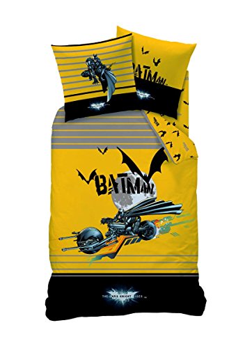CTI Batman The Dark Knight - Parure housse de couette Batmobile CTI Batman The Dark Knight - Parure housse de couette Batmobile