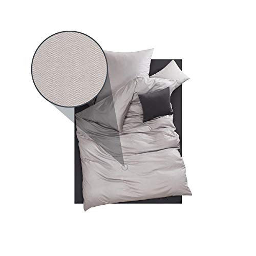 Doris Meyer Interlock-Jersey Bettwäsche Kalli Kiesel Nackenrollenbezug einzeln 15x40 cm