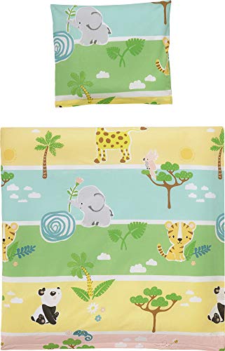 Erwin Müller Kinder-Bettwäsche Renforcé bunt Größe 1x 80x80 cm + 1x 35x40 cm Erwin Müller Kinder-Bettwäsche Renforcé bunt Größe 1x 80x80 cm + 1x 35x40 cm