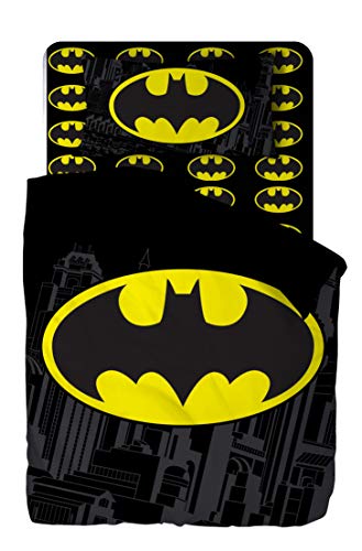 Batman Bettwäsche-Set, Bettlaken 150x280 cm + Spannbettlaken 90x200 cm + Kissenbezug 52x82 cm Batman Bettwäsche-Set, Bettlaken 150x280 cm + Spannbettlaken 90x200 cm + Kissenbezug 52x82 cm