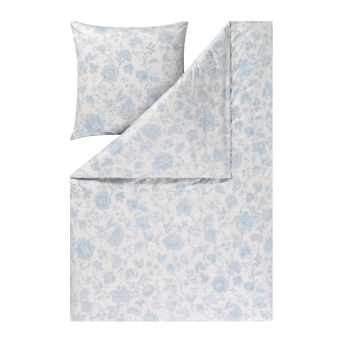 ESTELLA Mako Interlock Jersey Bettwäsche Valeria Taupe 1 Bettbezug 135 x 200 cm + 1 Kissenbezug 80 x 80 cm