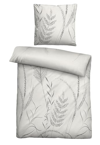 biberna Melange-Flanell Bettwäsche 0840518 GRAESER
