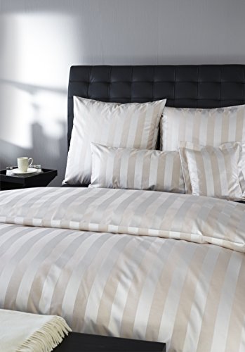 Curt Bauer Damast Bettwäsche Como Sand