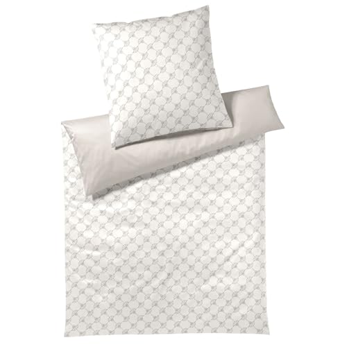 Joop! Bettwäsche Cornflower Double 4083 Light Cream - 77 40x80 cm - 135x200 cm