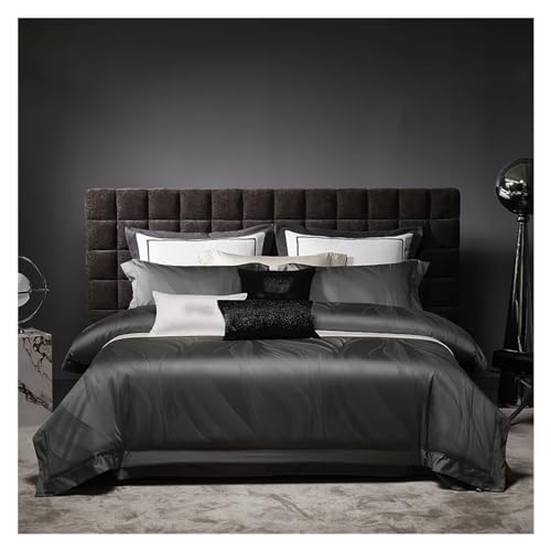 1600tc ägyptische Baumwolle Satin Jacquard Luxus Königin Kingsize ui