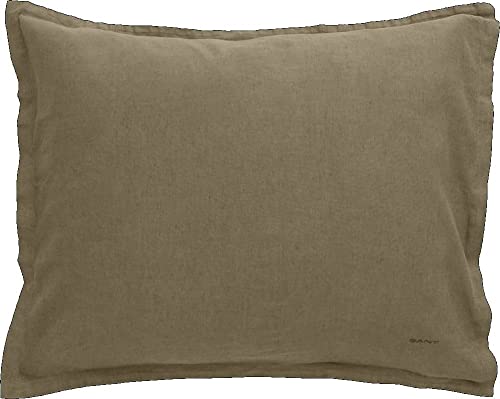 Cotton Linen Pillowcase Hunter Green 80X80