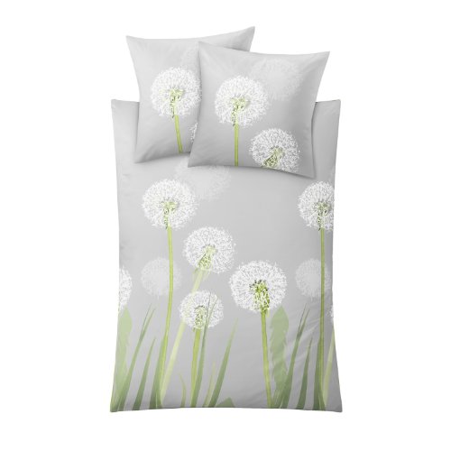 Kleine Wolke Bettwäsche Satin, Belfiore Distel, 1-135x200 /1-80x 80
