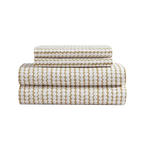 Marimekko - Bettwäsche-Set für King-Size-Betten, Bio-Baumwolle, luxuriös weich und glatt, Heimdekoration, GOTS-Zertifiziert (Pikku Rasymatto Beige, King)