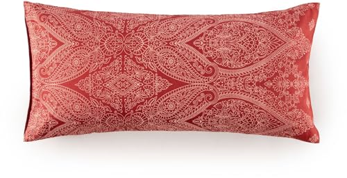 Bassetti Satin-Bettwäsche-Garnitu r Kerala (Bordeaux R1, 40x80)