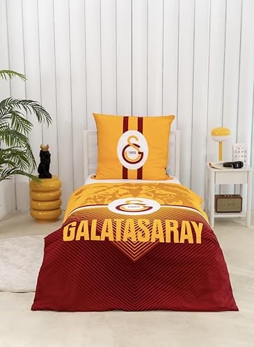 Disney Galatasaray Bettwäsche-Set 2 teilig - Bettwäsche 135x200 und Kopfkissenbezug 80x80-100% Baumwolle Super Weich - Doppelseitiger Kinder Bettwäsche für Jungen und Mädchen Disney Galatasaray Bettwäsche-Set 2 teilig - Bettwäsche 135x200 und Kopfkissenbezug 80x80-100% Baumwolle Super Weich - Doppelseitiger Kinder Bettwäsche für Jungen und Mädchen