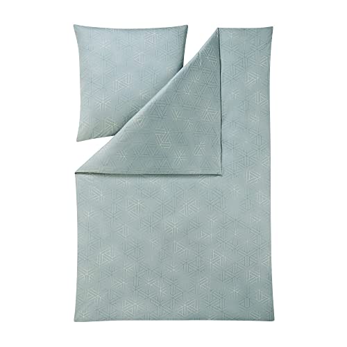 ESTELLA Atelier Bettwäsche Pippa Farbe Mint Größe 135x200 + 80x80