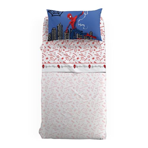Bettwäsche Marvel Caleffi Amazing aus Baumwolle Einzelbett