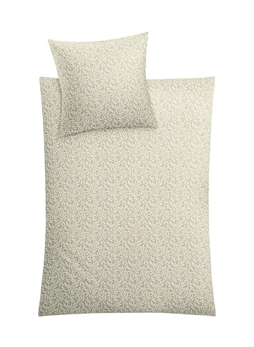 Kleine Wolke Bettwäsche Satin SALVIA Gelb 135 x 200 cm und 80 x 80 cm