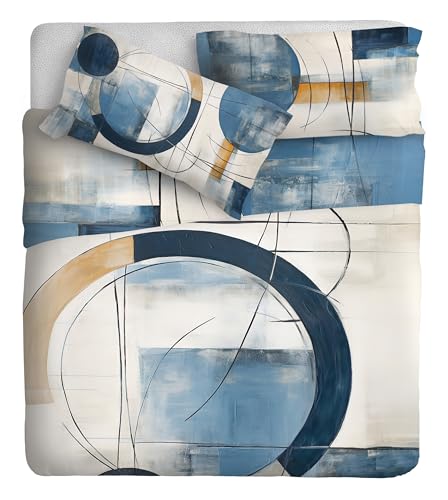 Fine Art Bettwäsche für 2 Personen, abstraktes Design