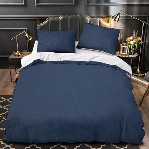 VOXYTMLWG Ozean Liner Hautfreundlich 3D-gedrucktes Bettwäsche 3 Stück Vintage Maritime Malerei Bettbezug mit Reißverschluss Bequem for Erwachsene,Kinder,Männer ,Fans Single?140x200cm?