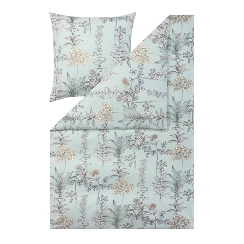 ESTELLA Mako Interlock Jersey Bettwäsche Appinao135 x 200 cm / 80 x 80 cm 5472-520 Mint