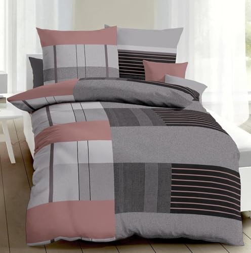 Kaeppel Bettwäsche 135x200 Biber Fein-Biber mit Reißverschluss ***