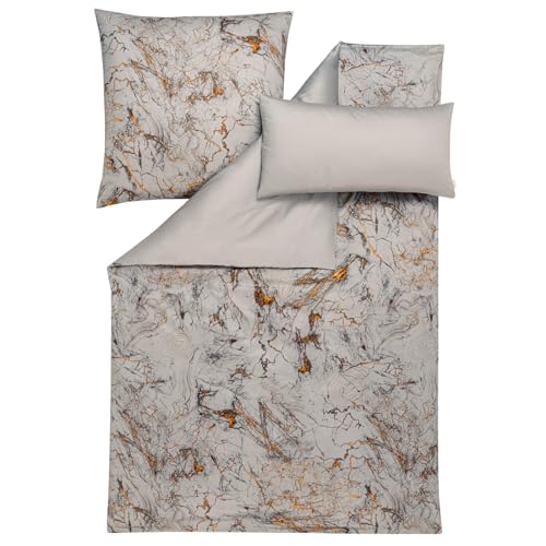 ESTELLA Mako-Satin Bettwäsche Raphael Silber