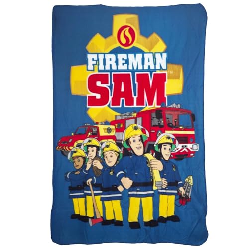 Aymax Feuerwehrmann Sam Kinder Fleecedecke – Kuschelige Decke 100x140 cm – Offizielles Lizenzprodukt – Leicht & weich – 100% Polyester Aymax Feuerwehrmann Sam Kinder Fleecedecke – Kuschelige Decke 100x140 cm – Offizielles Lizenzprodukt – Leicht & weich – 100% Polyester
