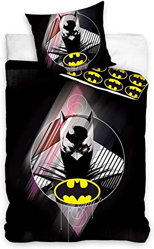 Carbotex Batman - Bettwäsche, Wendebettwäsche, 140x200 cm Carbotex Batman - Bettwäsche, Wendebettwäsche, 140x200 cm