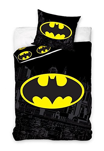 Batman Kinderbettwäsche Bettwäsche BAT8004 160x200 cm + 70x80 cm Batman Kinderbettwäsche Bettwäsche BAT8004 160x200 cm + 70x80 cm