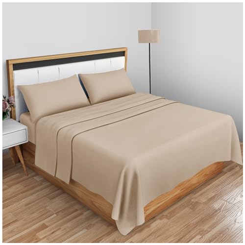 GC GAVENO CAVAILIA Einfarbige Bettwäsche mit Rautenmuster Unifarbene, pflegeleichtes Polycotton, luxuriöses, hochwertiges Bettlaken, Polyester, 50% Baumwolle, Natur, Super King GC GAVENO CAVAILIA Einfarbige Bettwäsche mit Rautenmuster Unifarbene, pflegeleichtes Polycotton, luxuriöses, hochwertiges Bettlaken, Polyester, 50% Baumwolle, Natur, Super King