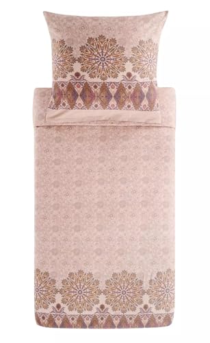 BASSETTI Flanell-Bettwäsche-Garni tur SIGURTA Farbe BEIGE 41 Größe 135x200+80x80