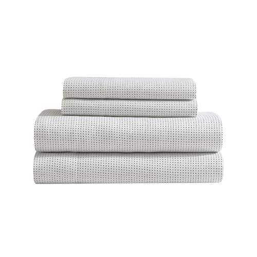 MARIMEKKO Bettwäsche-Set für King-Size-Bett, Bio-Baumwolle, luxuriös weich und glatt, Heimdekoration, GOTS-Zertifiziert (Muru-Marine, King-Size)