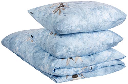 Zo!Home Olivier Duvet Cover, blu, 260 x 220 cm