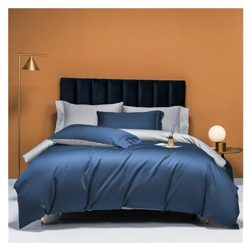 Bett, Bettwäsche aus 100% ägyptischer Baumwolle, Twin, Queen, King, Familiengröße, Set, Bettlaken, Bettbezug