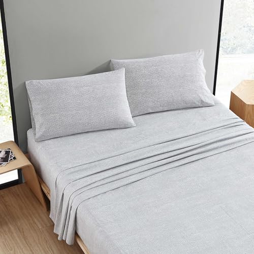 MARIMEKKO Bettwäsche-Set für King-Size-Bett, hochwertiges Baumwoll-Perkal-Bettwäsc he-Set mit passenden Kissenbezügen, leicht und atmungsaktiv (Orkanen Grey, King-Size)
