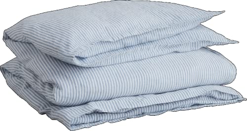 GANT Leinen Bettdeckenbezug einzeln Farbe Capri Blue Größe 135x200