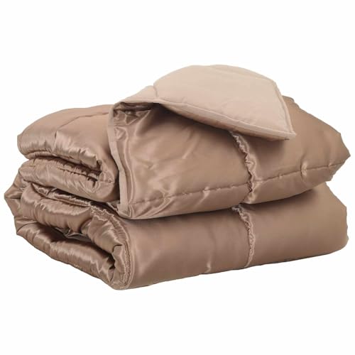 Vopese Ganzjahresbettdecke Gold 200 x 135 cm Satin und Mikrofaser Daunendecken, Bettwäsche Model42025800