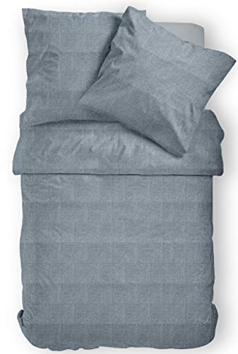 Janine Design Mako Satin Bettwäsche Messina 43075 02 1 Bettbezug 135 x 200 + 1 Kissenbezug x