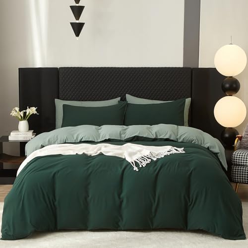 Gezu Baumwolle Bettwäsche 135x200cm Grün Salbeigrün 4Teilig Einfarbig Uni Ästhetik Doppelbett Weich Baumwollbettwäsche Wende Bettwäsche Bettbezug 135x200cm und 2 Kissenbezug 80x80 mit Reißverschluss Gezu Baumwolle Bettwäsche 135x200cm Grün Salbeigrün 4Teilig Einfarbig Uni Ästhetik Doppelbett Weich Baumwollbettwäsche Wende Bettwäsche Bettbezug 135x200cm und 2 Kissenbezug 80x80 mit Reißverschluss