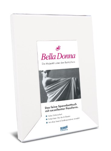 Spannbetttuch Formesse Bella Donna Jersey, Grösse:120x200 - 130x220 cm;Farbe:weiss 1000