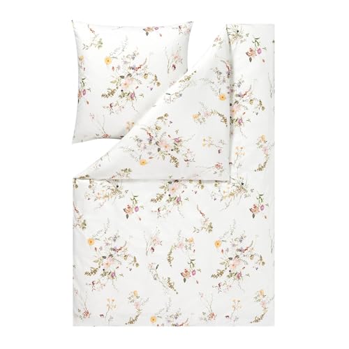 Estella Mako Interlock Jersey Bettwäsche Leoni Multicolor 1 Bettbezug 135 x 200 cm + 1 Kissenbezug 80 x 80 cm