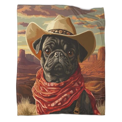 kaiyun Cowboy Mops Überwürfe,Arizona Canyon Weiche Und Leichte Ganzjahresdecke,Picknick, Reise,Heimdekoration,Bett wäsche Für Teenager Und Erwachsene 50x60inch(127x152cm)