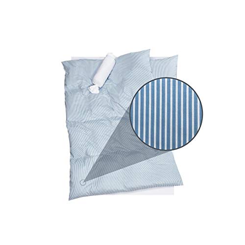 Doris Meyer Interlock-Jersey Bettwäsche Tom bleu 1 Bettbezug 155 x 220 cm + 1 Kissenbezug 80 x 80 cm