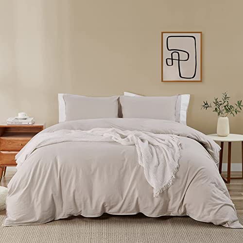 Soifox Bettwäsche 200x220 Beige - bettwäsche-Sets aus Mikrofaser bügelfrei & knitterfrei Bettbezug 200 x 220 Set mit 80x80 cm Kissenbezug 2er Set Bettwasche mit Reißverschluss Soifox Bettwäsche 200x220 Beige - bettwäsche-Sets aus Mikrofaser bügelfrei & knitterfrei Bettbezug 200 x 220 Set mit 80x80 cm Kissenbezug 2er Set Bettwasche mit Reißverschluss