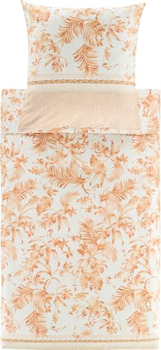 Bassetti IBISCUS TATTOOI Kissenhülle zu Bettwäsche aus 100% Baumwollsatin in der Farbe Karamell 41, Maße: 40x80 cm - 9332165 Bassetti IBISCUS TATTOOI Kissenhülle zu Bettwäsche aus 100% Baumwollsatin in der Farbe Karamell 41, Maße: 40x80 cm - 9332165