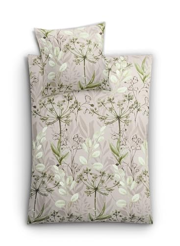 Kleine Wolke Bettwäsche Satin, Lukardis Dill, 1-135x200 /1-80x 80