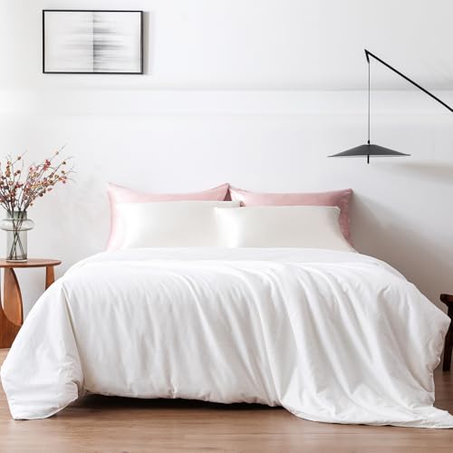 THXSILK Ganzjahresdecke aus Maulbeerseide, 100 % natürliche langsträngige Seiden Bettwäsche Güteklasse 7A, reine Baumwolle (weiß), Queen Size Größe 220 x 230 cm, Gewicht: 2 kg THXSILK Ganzjahresdecke aus Maulbeerseide, 100 % natürliche langsträngige Seiden Bettwäsche Güteklasse 7A, reine Baumwolle (weiß), Queen Size Größe 220 x 230 cm, Gewicht: 2 kg