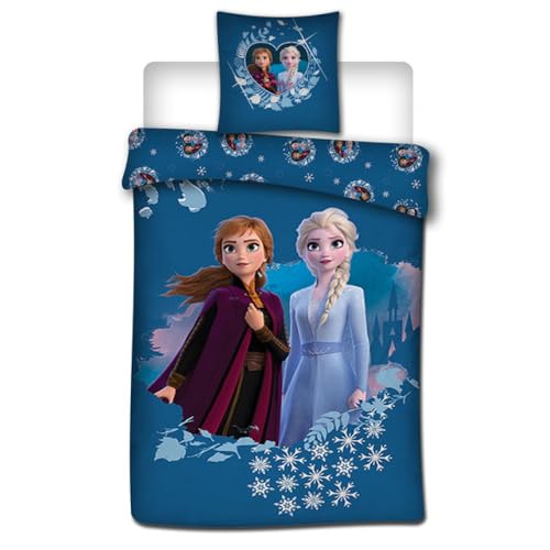Frozen 2 Bettwäsche 140x200 m + Kissenbezug Frozen 2 Bettwäsche 140x200 m + Kissenbezug