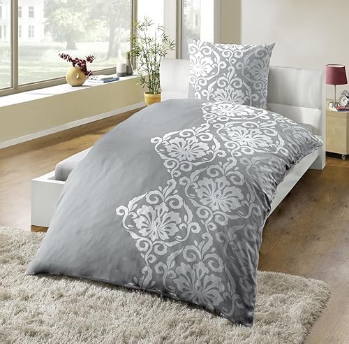 MESANA Bettwäsche Feinbiber 80x80 + 135x200 cm