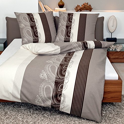 Janine Feinbiber-Bettwäsche Davos, 6456-07 Größe 155x220 + 1 x 80x80