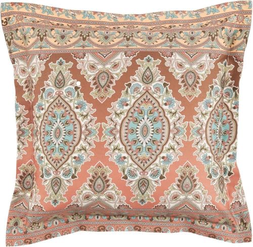 Bassetti AGRIGENTO Kissenhülle zu Bettwäsche aus 100% Baumwollsatin in der Farbe Beige 41, Maße: 65x65 cm - 9328049